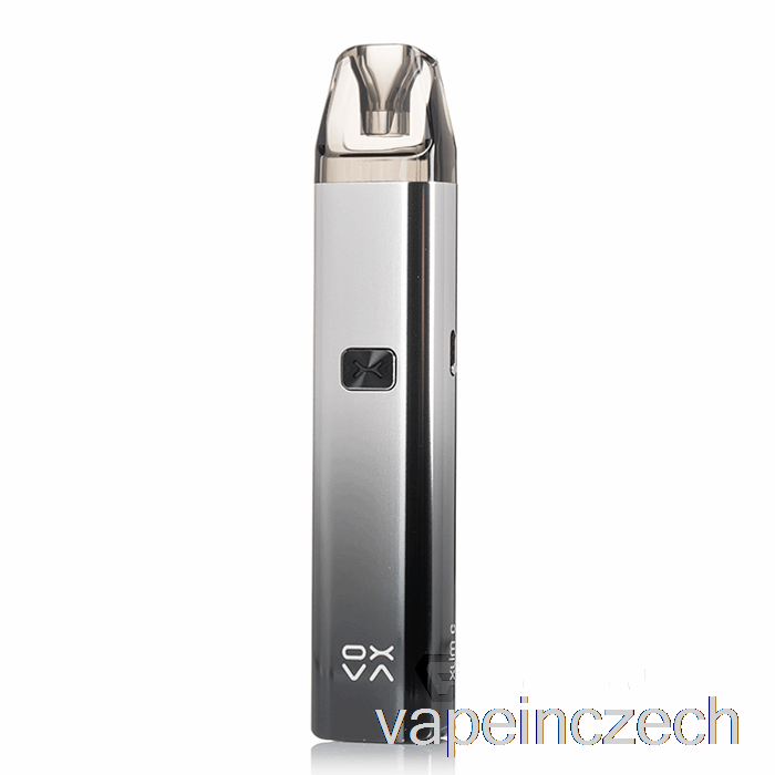 Oxva Xlim C 25w Pod System Lesklé černé Stříbrné Vape Pero